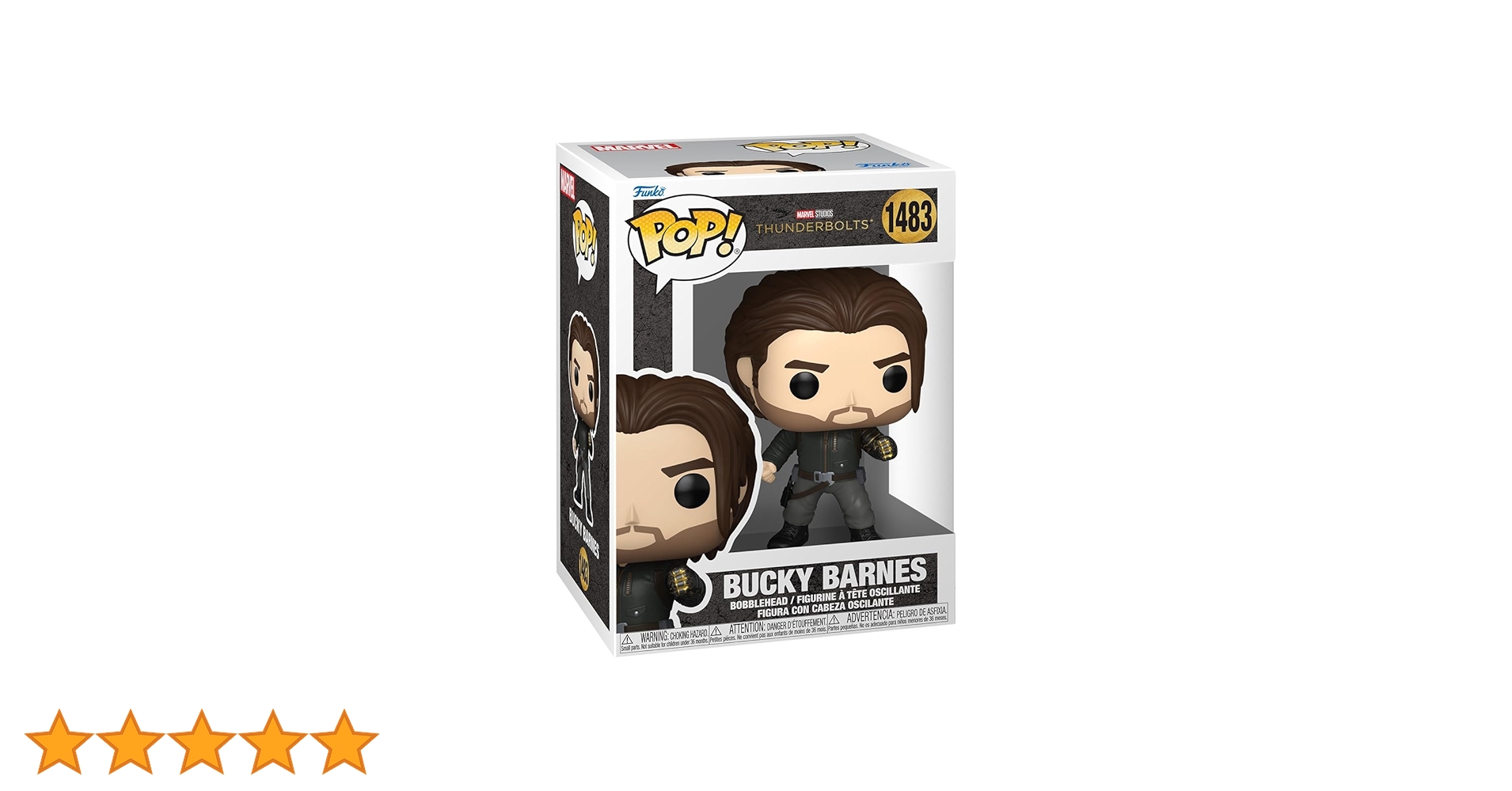 サンダーボルツ* ドリンクカップ　フィギュア　バッキー　海外限定 Amazon.co.jp: Funko Pop!マーベル:サンダーボルト-バッキー